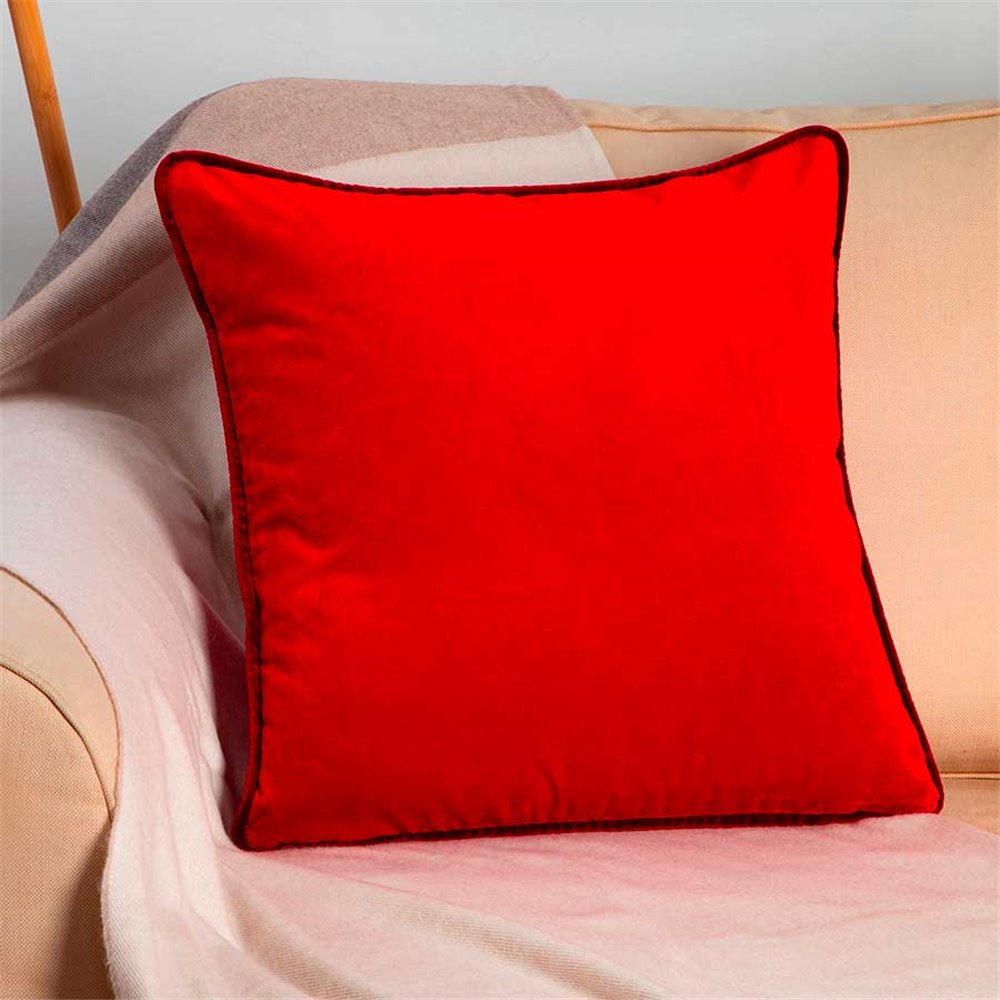 CRANS VELVET DECORATIVE PILLOW